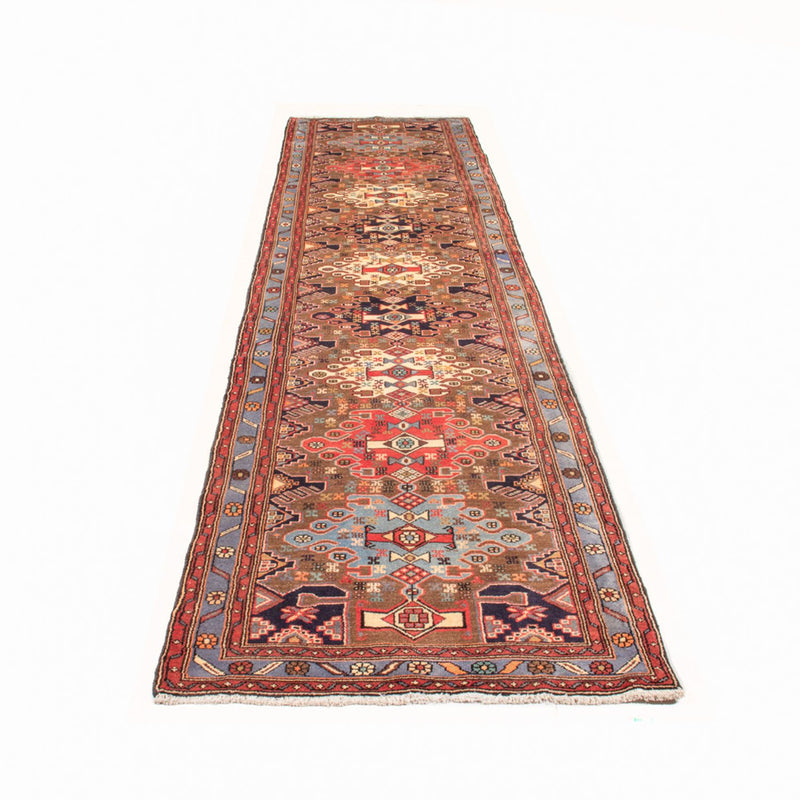 Tapis de couloir Tapis persan - Nomadic - 388 x 92 cm - multicolore