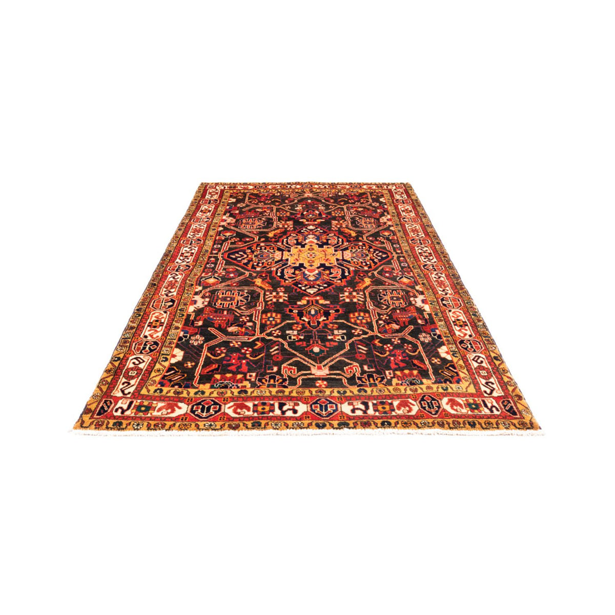 Tapis persan - Nomadic - 295 x 158 cm - bleu foncé
