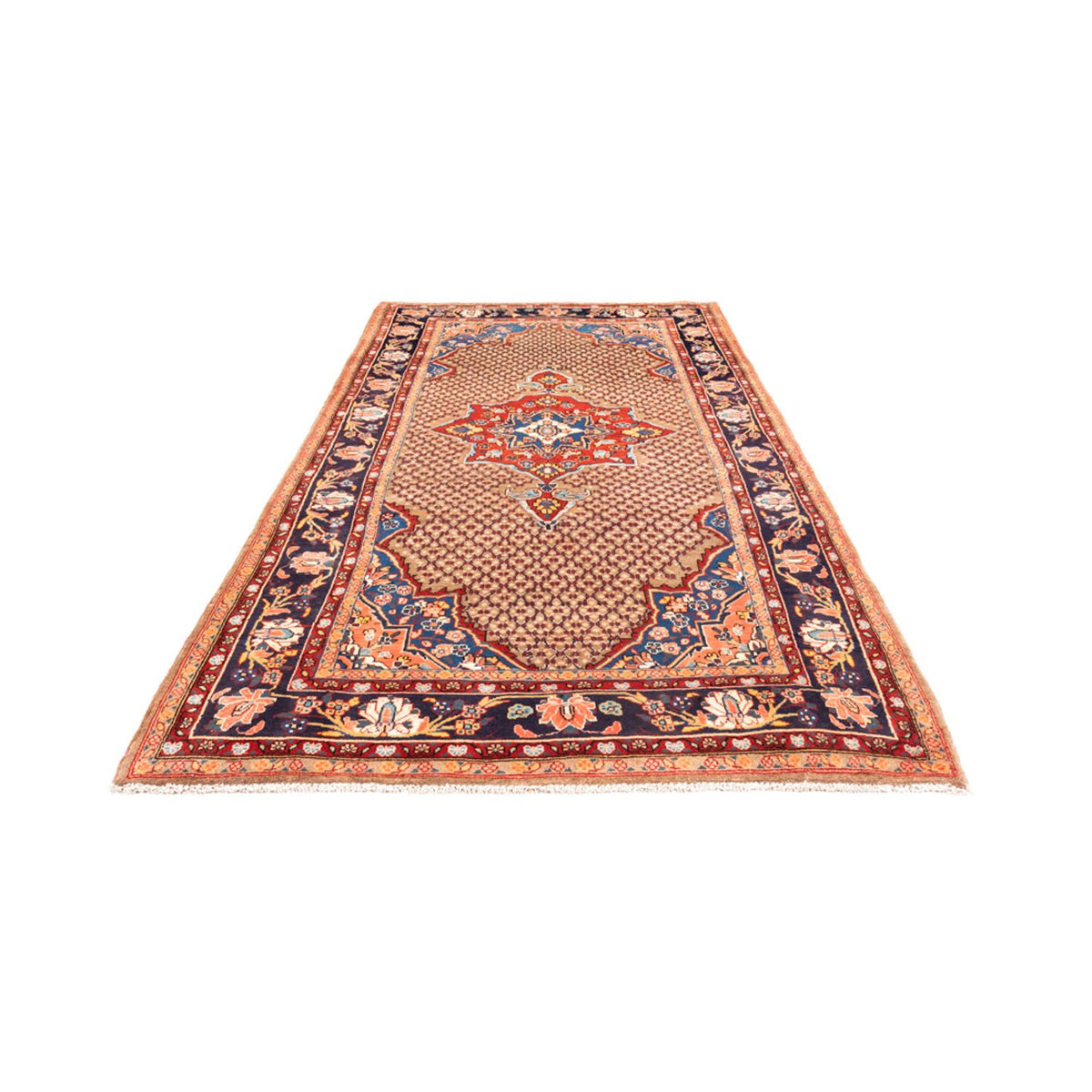 Tapis persan - Nomadic - 320 x 160 cm - rouge
