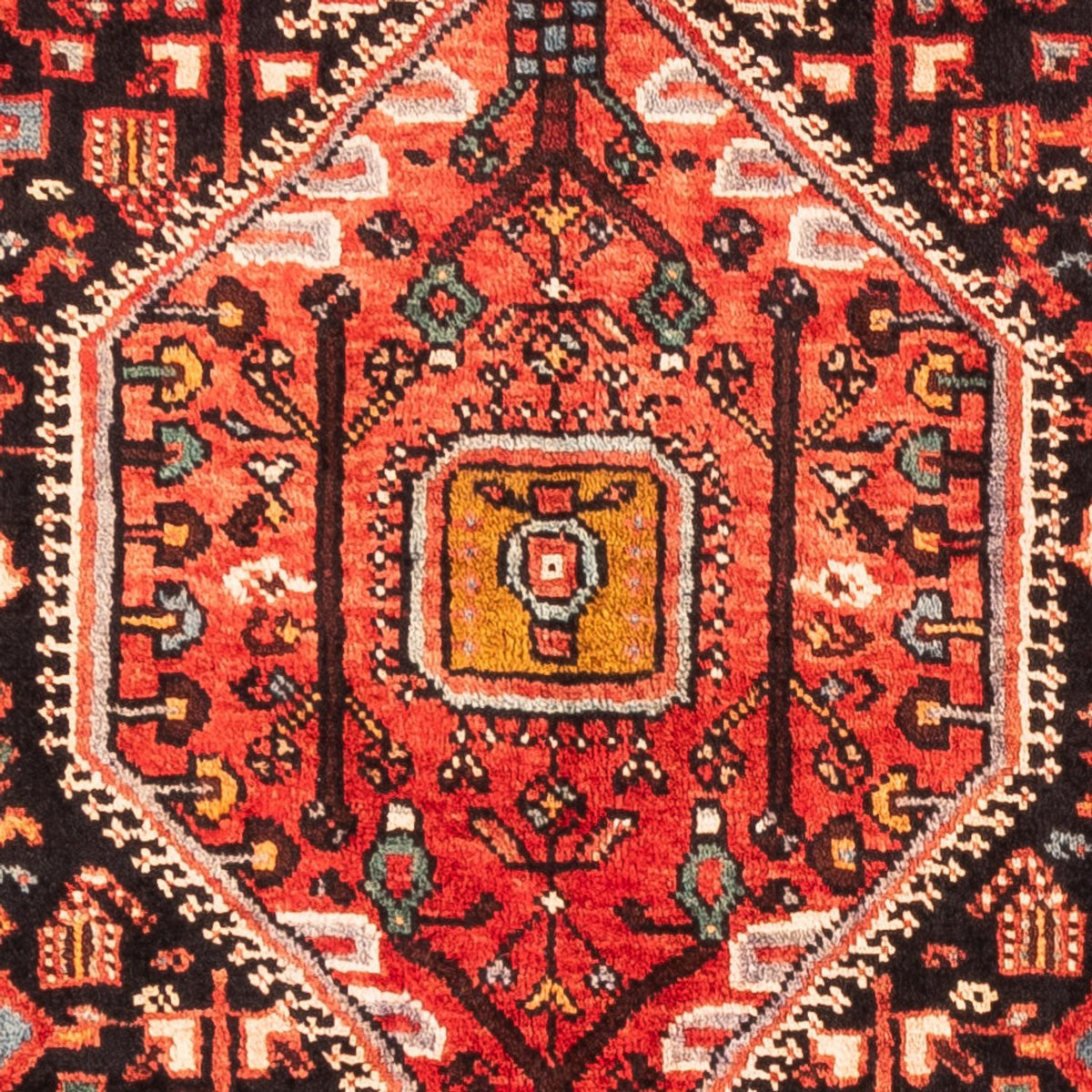 Tapis persan - Nomadic - 266 x 174 cm - bleu foncé