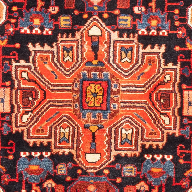 Tapis de couloir Tapis persan - Nomadic - 295 x 140 cm - bleu foncé