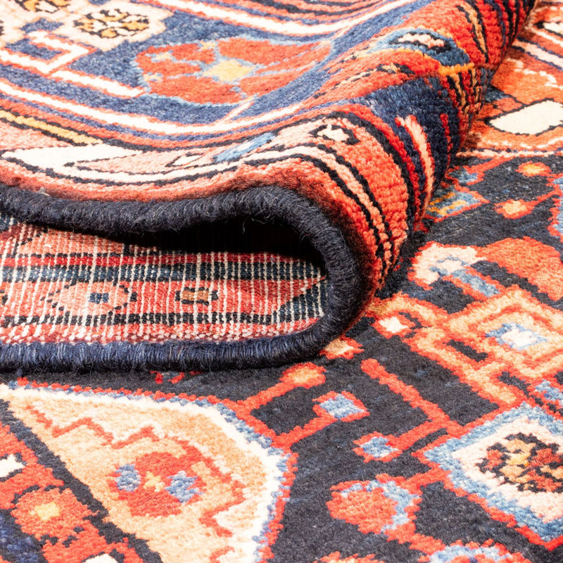 Tapis de couloir Tapis persan - Nomadic - 295 x 140 cm - bleu foncé