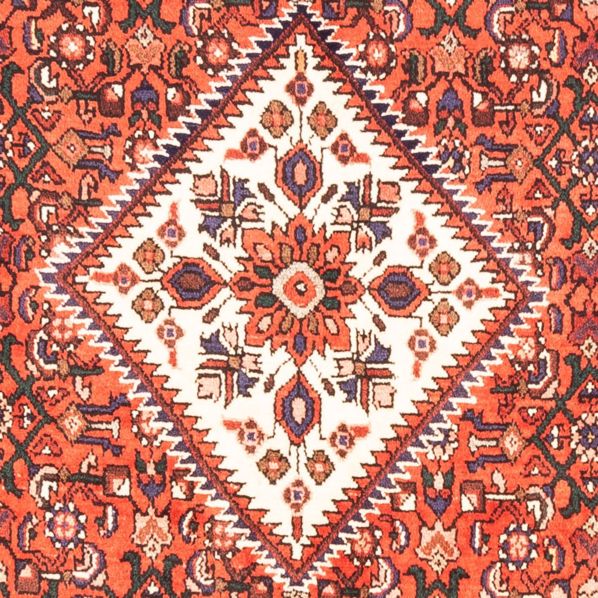 Tapis persan - Nomadic - 296 x 156 cm - rouge