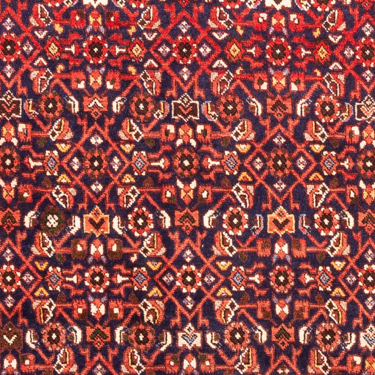 Tapis de couloir Tapis persan - Nomadic - 375 x 150 cm - rouge