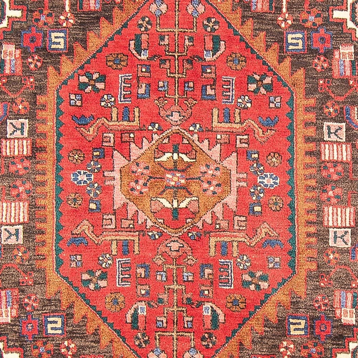 Tapis persan - Nomadic - 280 x 150 cm - bleu foncé