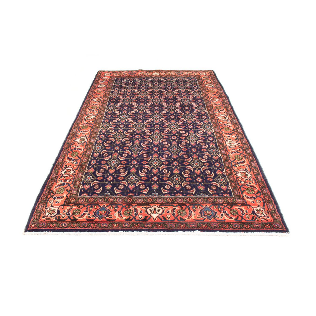 Tapis de couloir Tapis persan - Nomadic - 300 x 140 cm - bleu foncé
