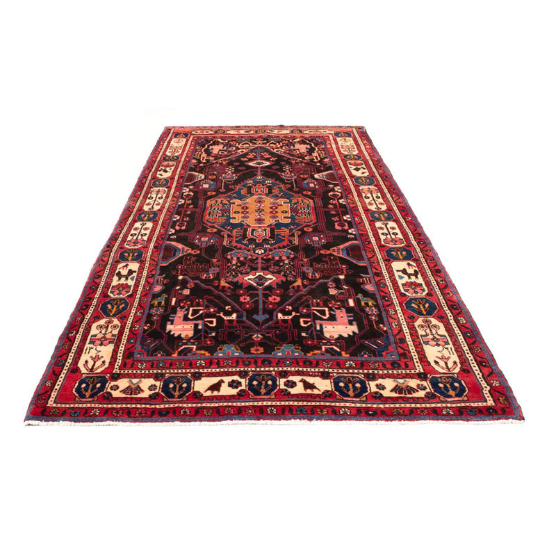 Tapis de couloir Tapis persan - Nomadic - 350 x 160 cm - bleu foncé