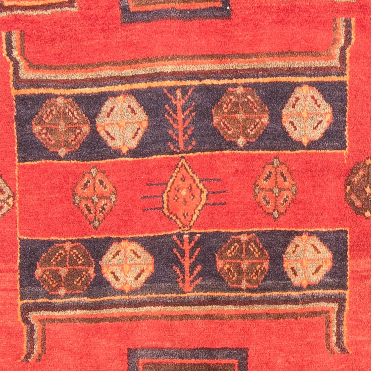 Tapis de couloir Tapis persan - Nomadic - 294 x 145 cm - bleu