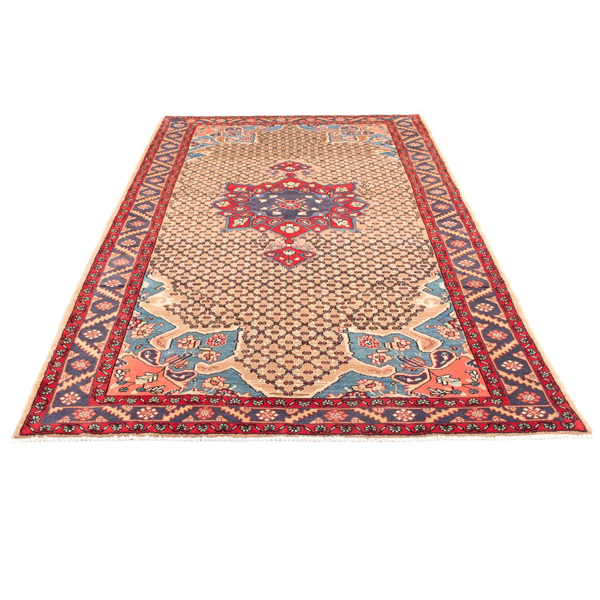 Tapis persan - Nomadic - 290 x 150 cm - multicolore