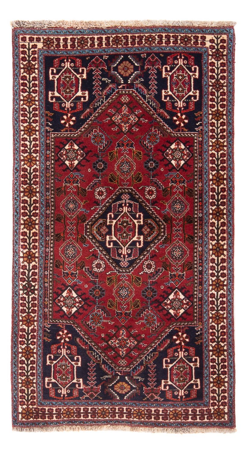 Tapis persan - Nomadic - 147 x 75 cm - rouge