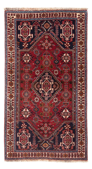 Tapis persan - Nomadic - 147 x 75 cm - rouge