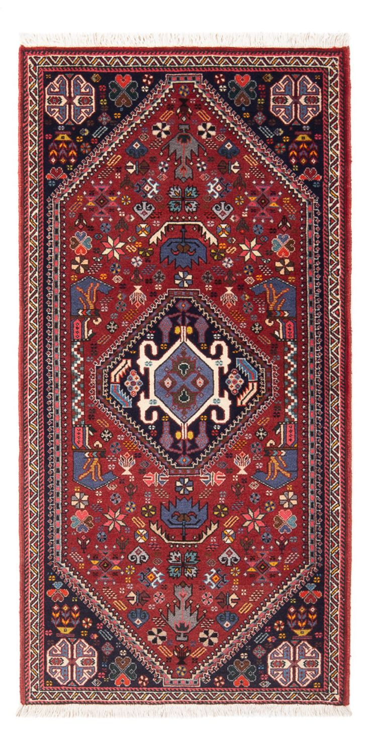 Tapis persan - Nomadic - 148 x 70 cm - rouge
