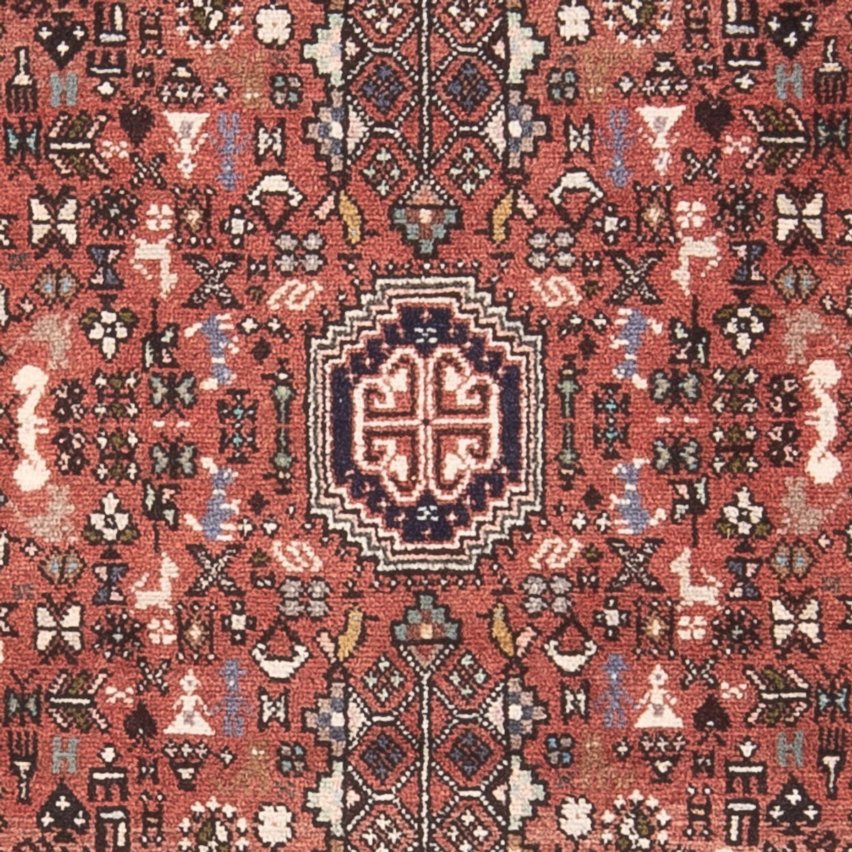 Tapis persan - Nomadic - 150 x 70 cm - rouge