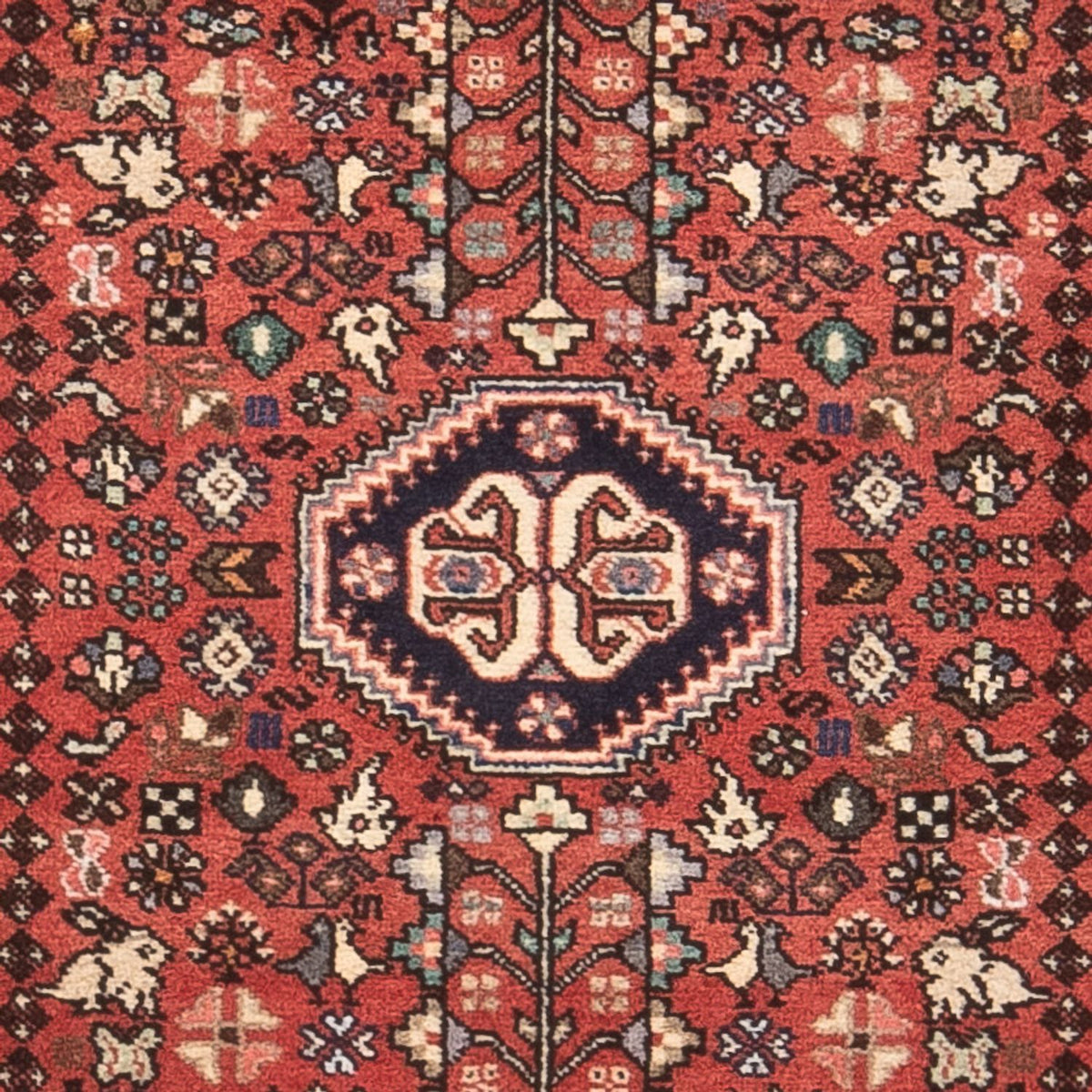 Tapis de couloir Tapis persan - Nomadic - 155 x 67 cm - rouge