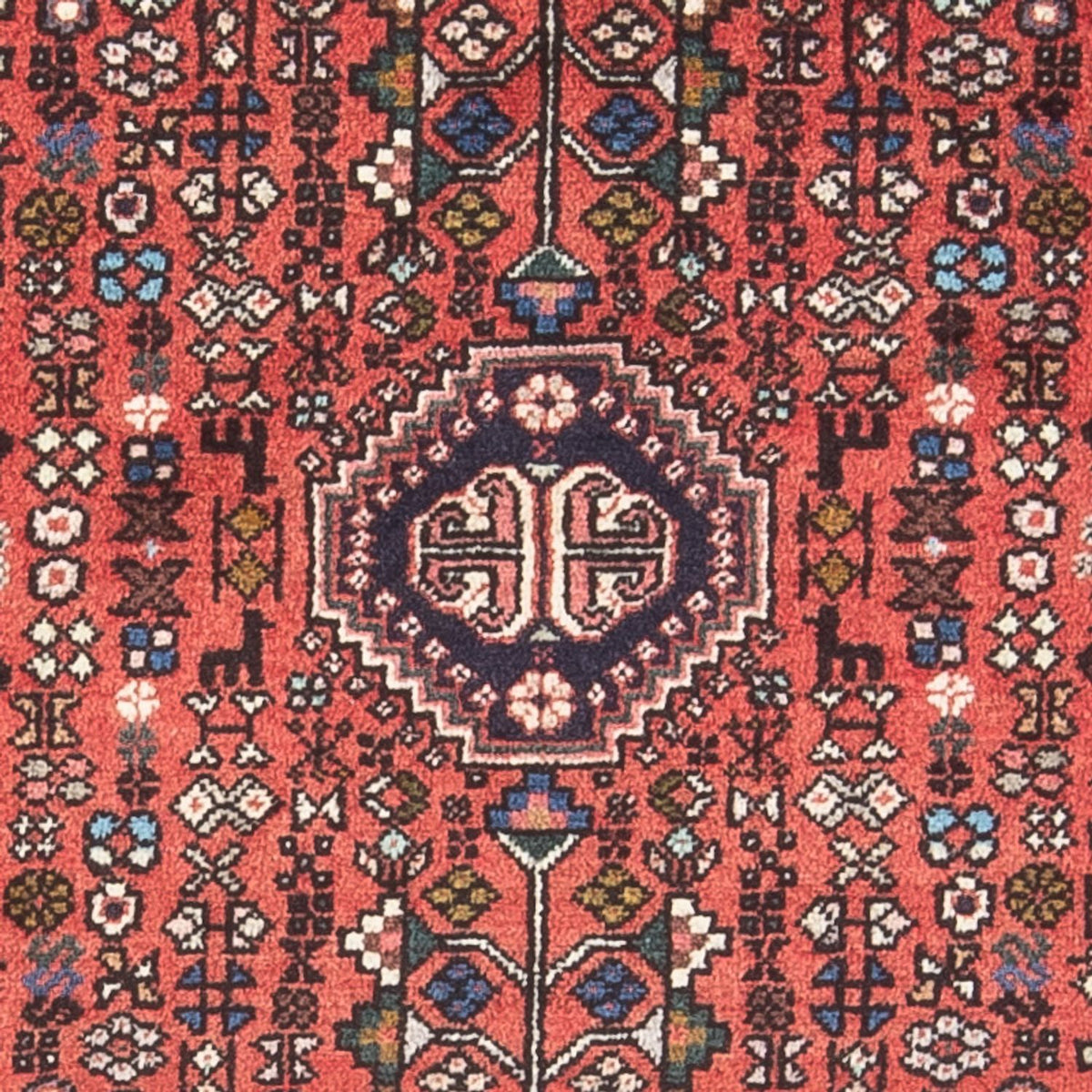 Tapis persan - Nomadic - 145 x 67 cm - rouge