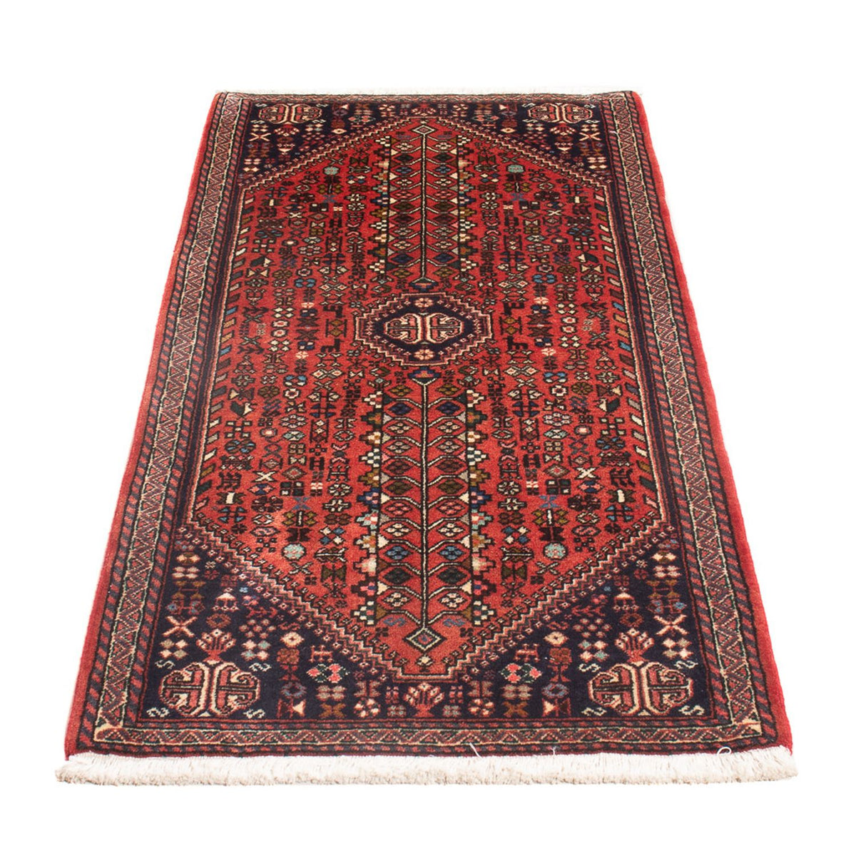Tapis persan - Nomadic - 145 x 67 cm - rouge