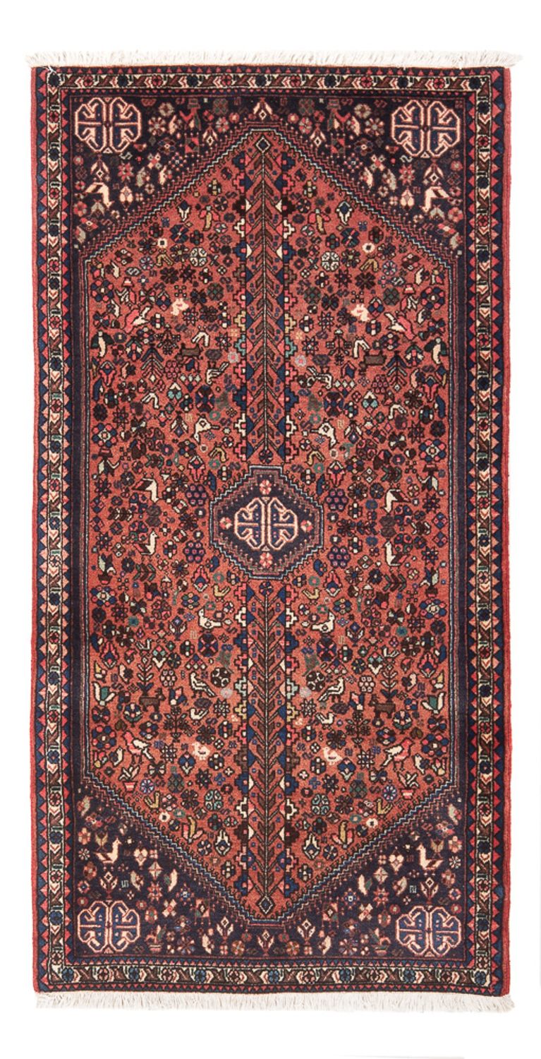 Tapis de couloir Tapis persan - Nomadic - 155 x 73 cm - rouge