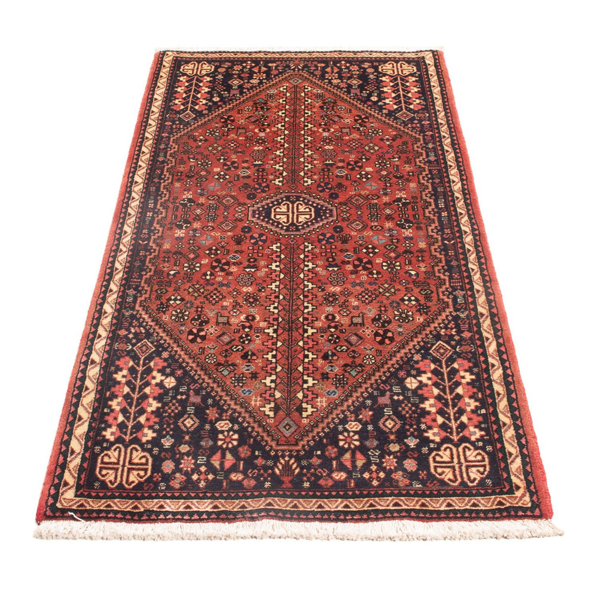 Tapis persan - Nomadic - 153 x 68 cm - rouge