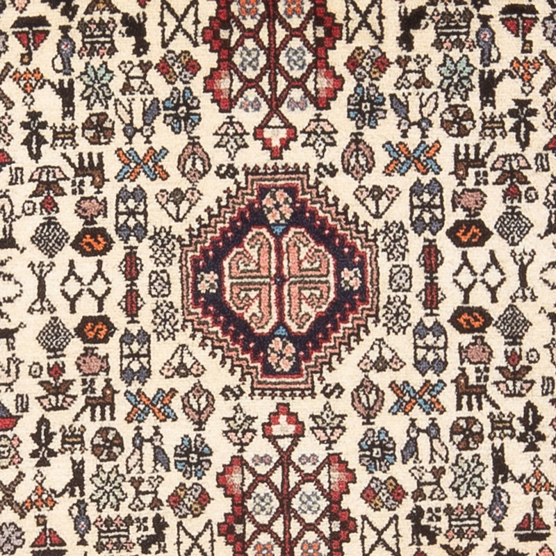 Tapis persan - Nomadic - 147 x 70 cm - crème