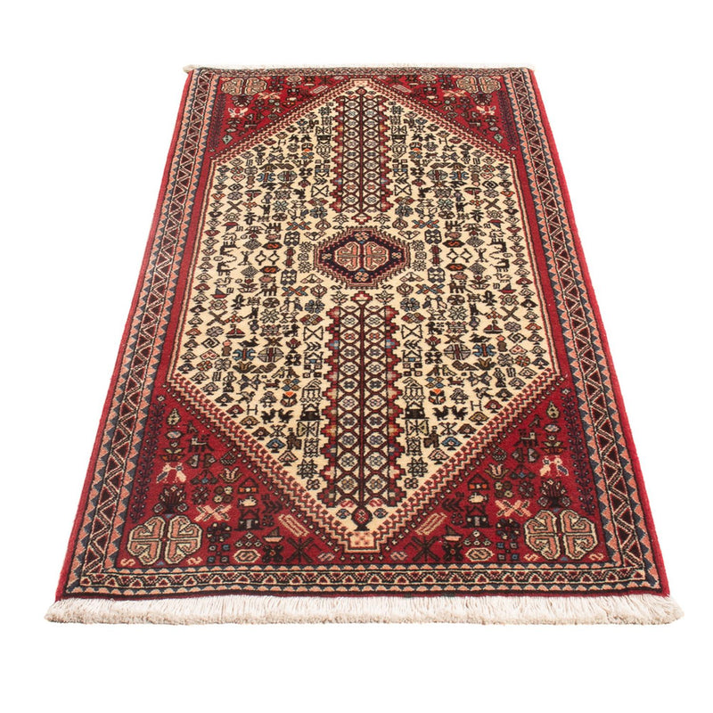 Tapis persan - Nomadic - 147 x 70 cm - crème