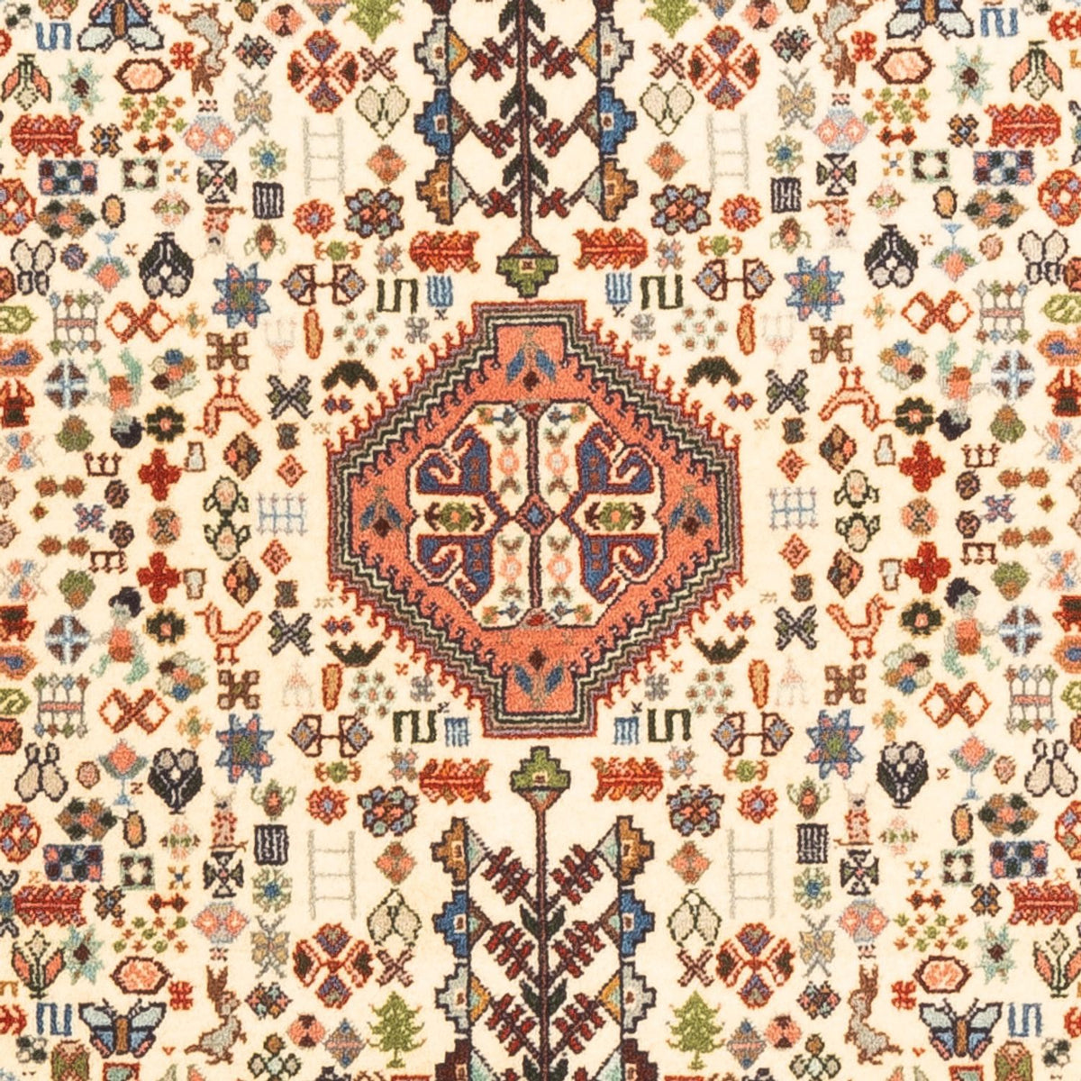 Tapis persan - Nomadic - 147 x 100 cm - beige