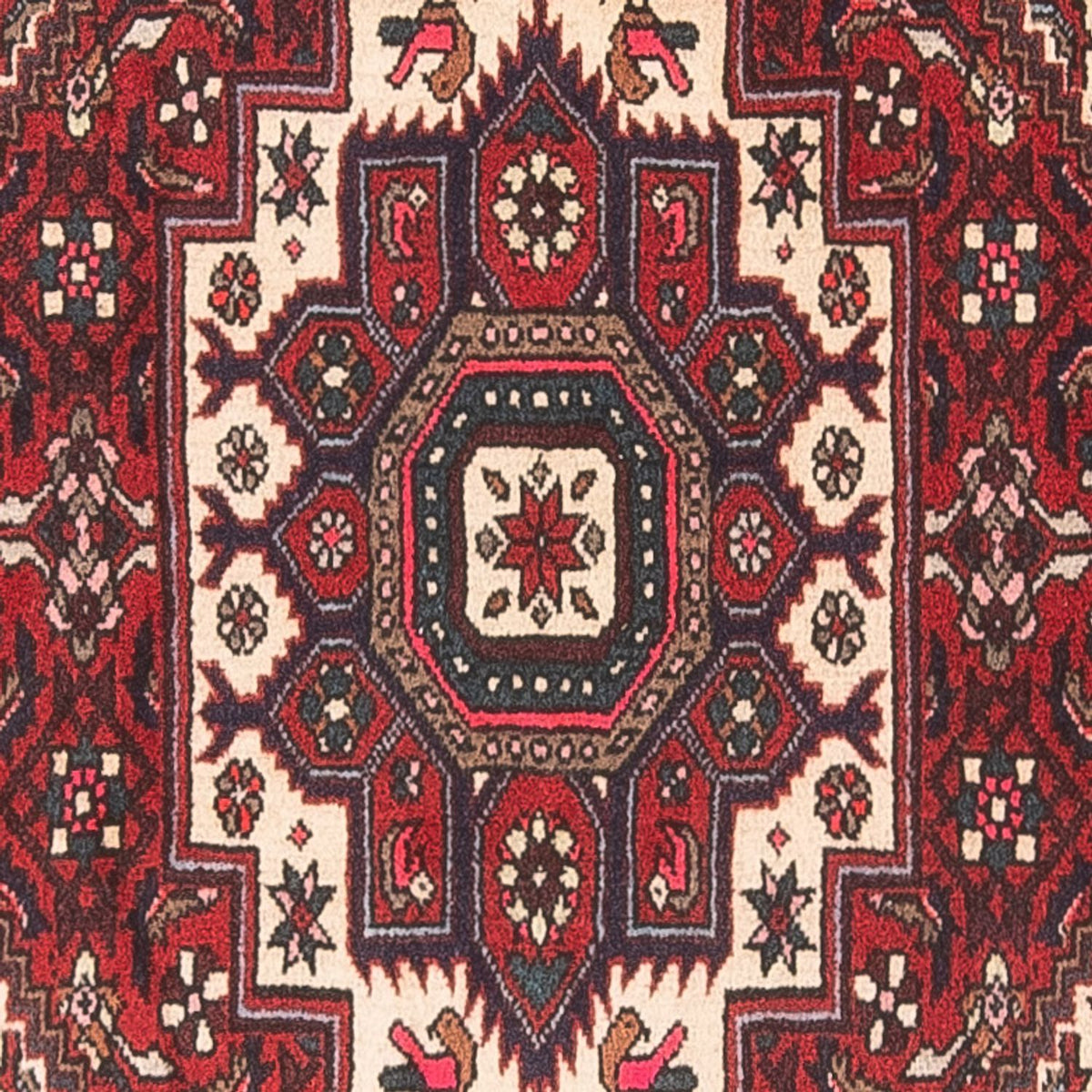 Tapis persan - Nomadic - 145 x 80 cm - crème