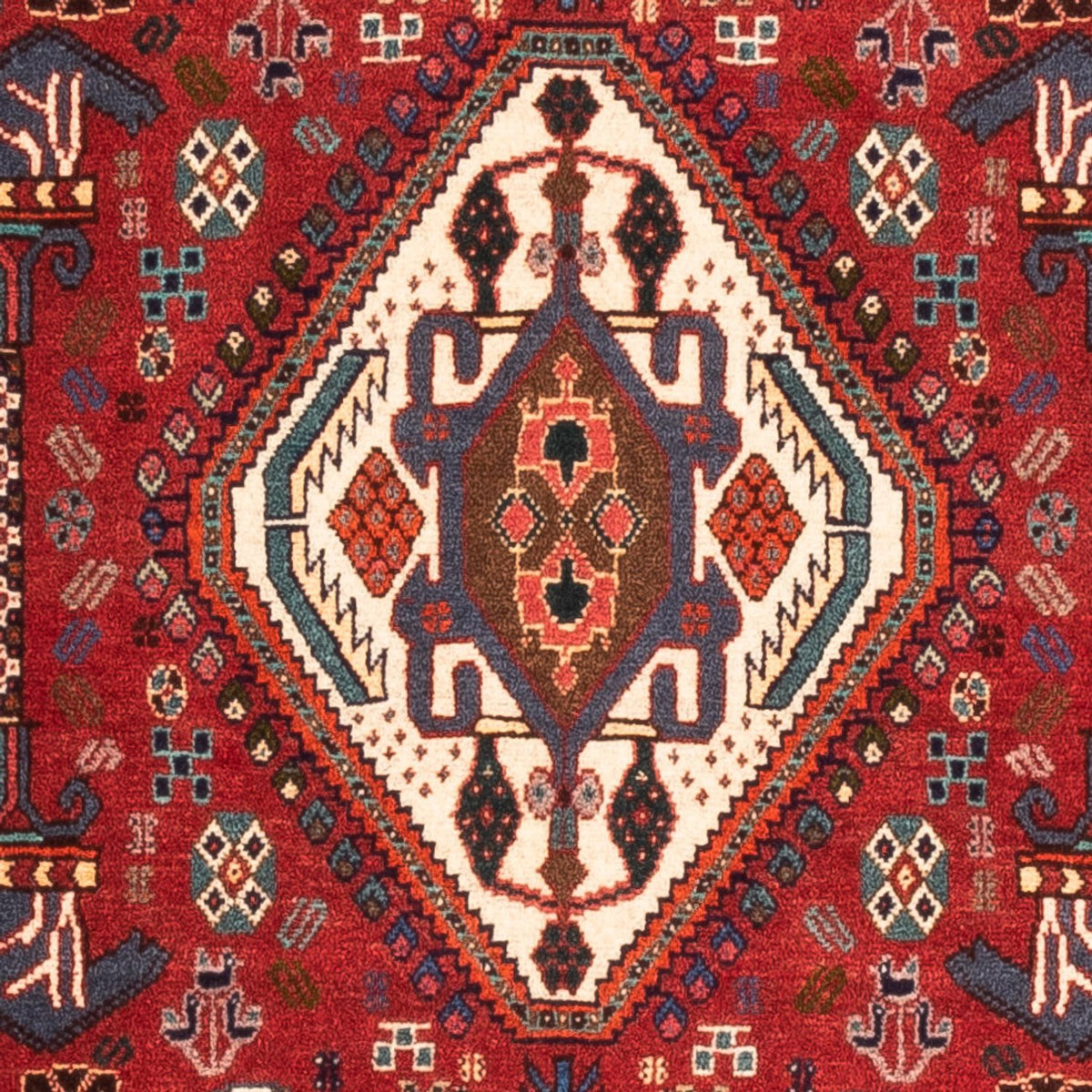 Tapis de couloir Tapis persan - Nomadic - 200 x 84 cm - rouille