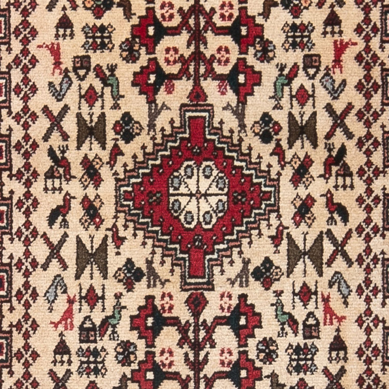 Tapis persan - Nomadic - 150 x 60 cm - crème
