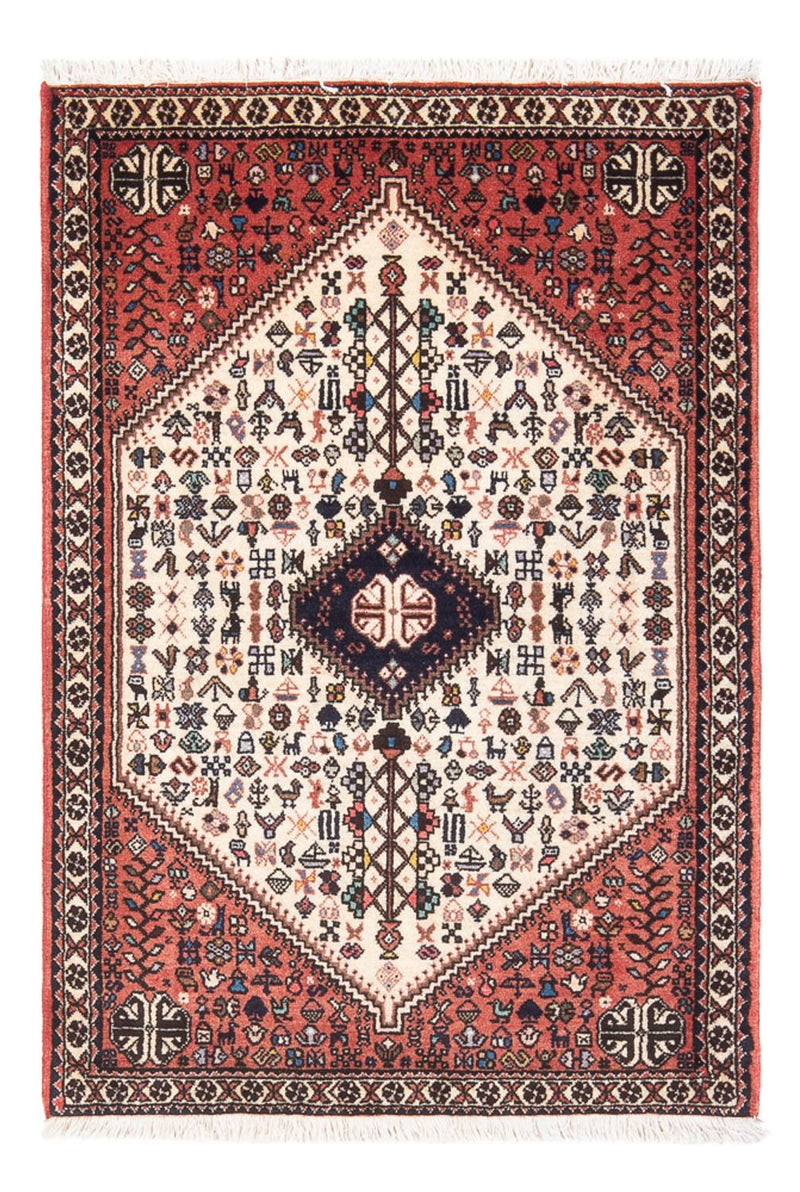 Tapis persan - Nomadic - 126 x 80 cm - crème