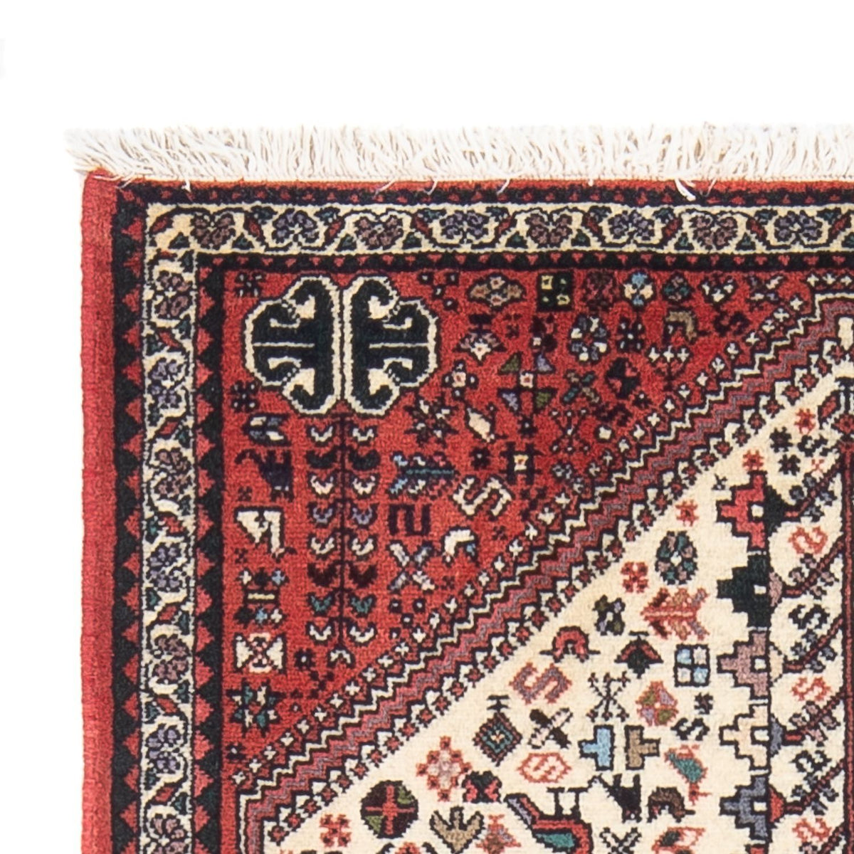 Tapis persan - Nomadic - 127 x 80 cm - crème