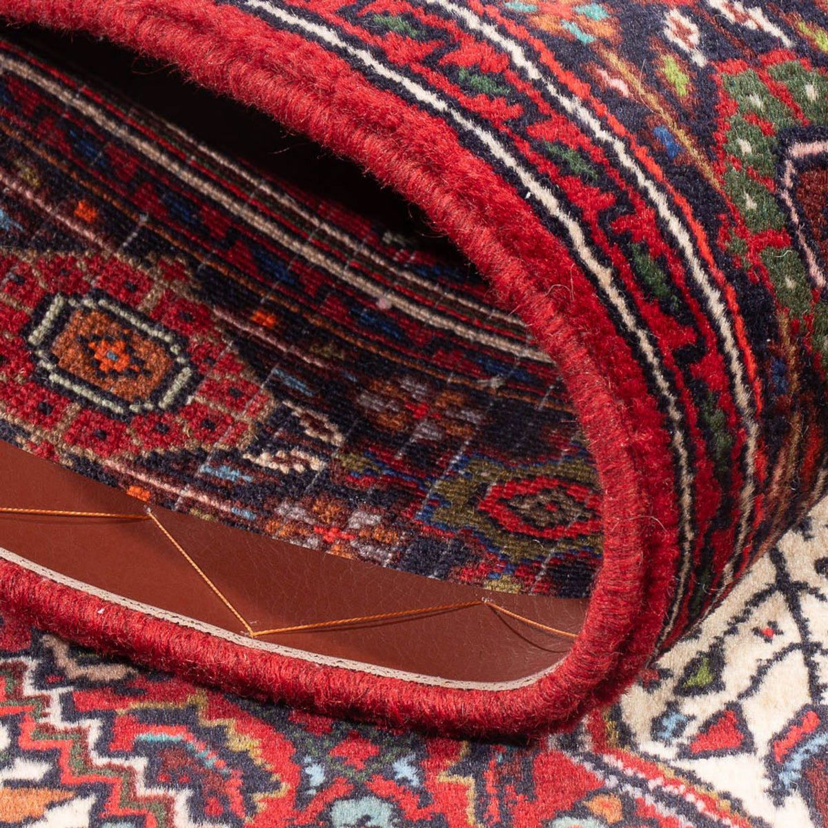 Tapis persan - Nomadic - 132 x 81 cm - crème