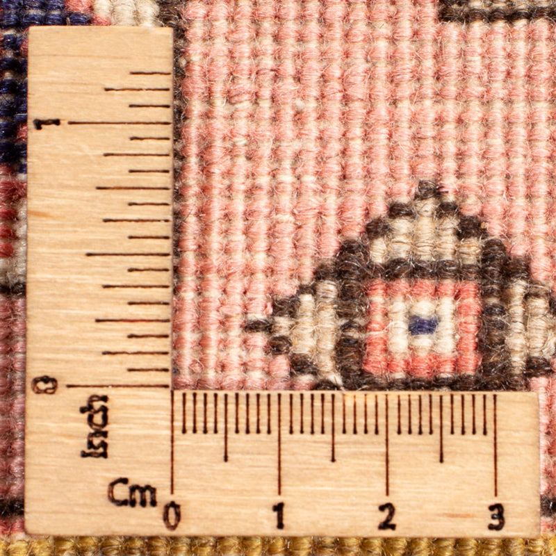 Tapis persan - Nomadic - 96 x 67 cm - saumon