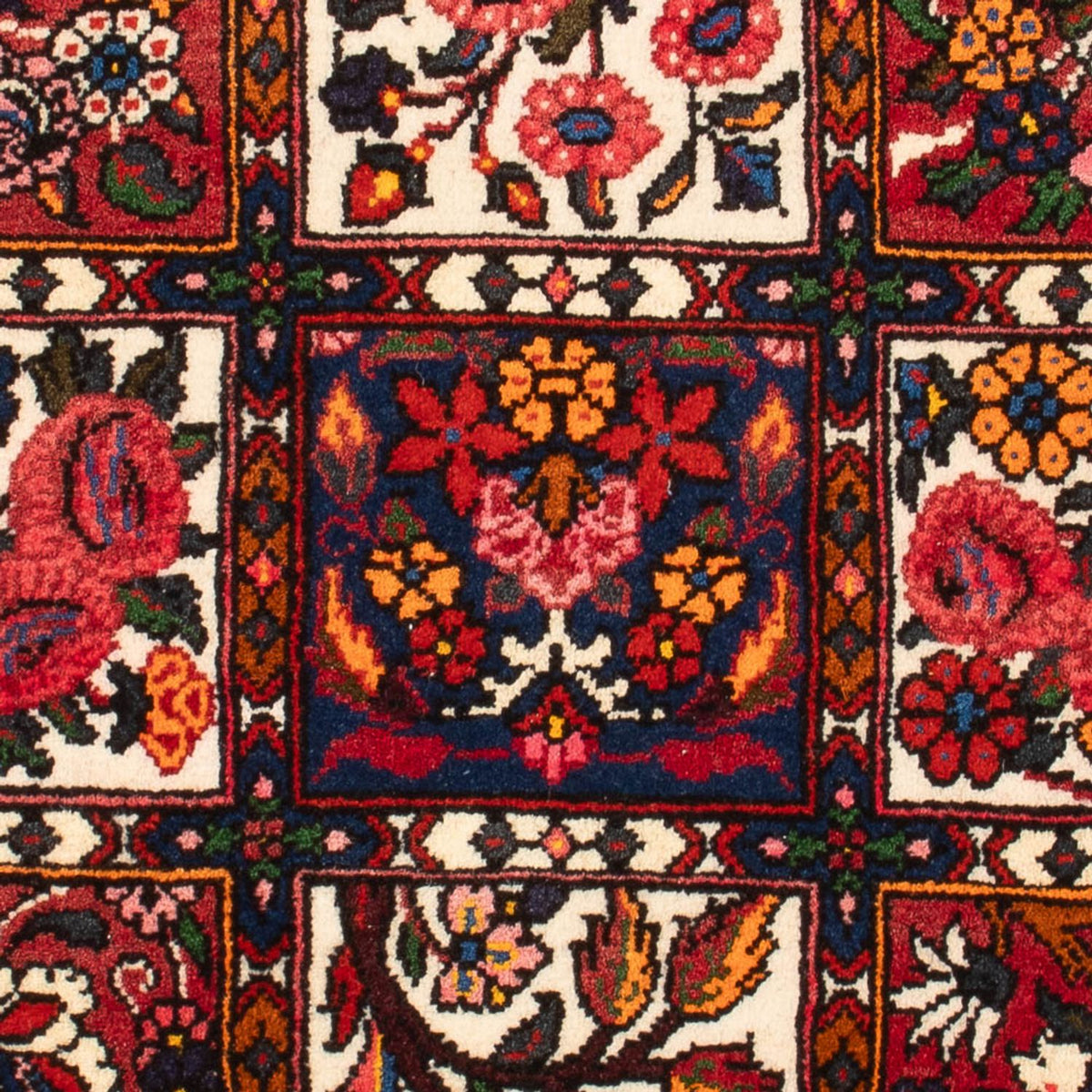 Tapis persan - Nomadic - 91 x 65 cm - multicolore