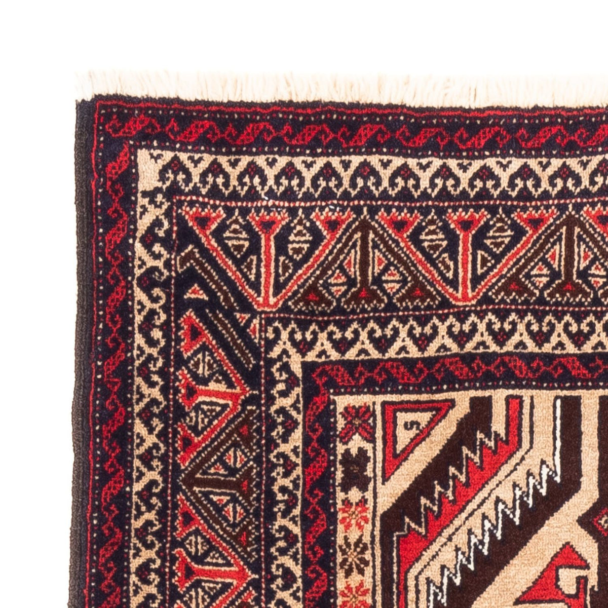Tapis de couloir Tapis Belutsch - 181 x 94 cm - beige foncé