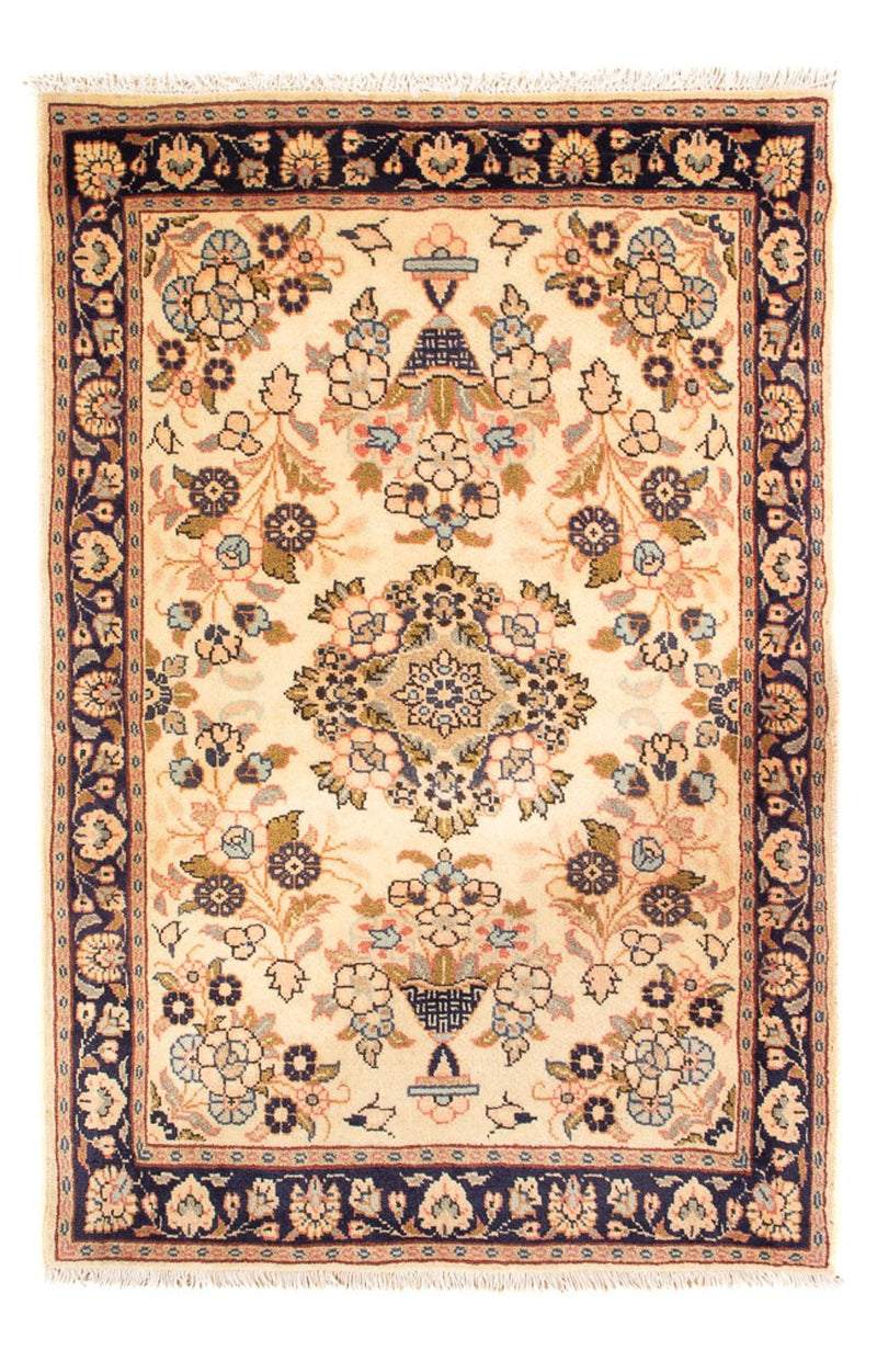 Tapis persan - Bidjar - 90 x 60 cm - crème