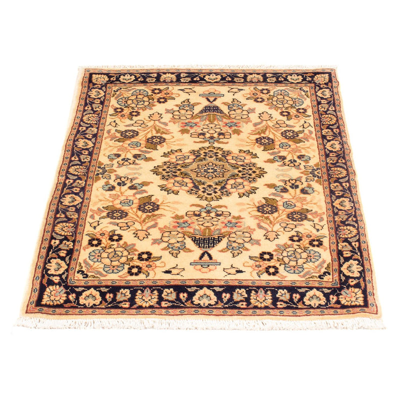 Tapis persan - Bidjar - 90 x 60 cm - crème