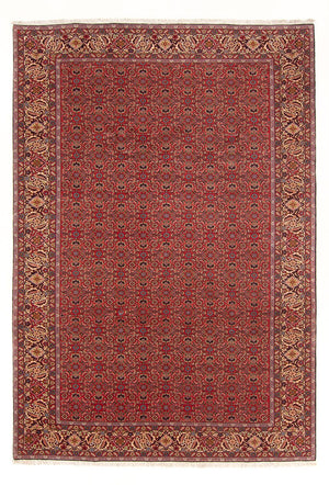 Tapis persan - Bidjar - 296 x 197 cm - rouge