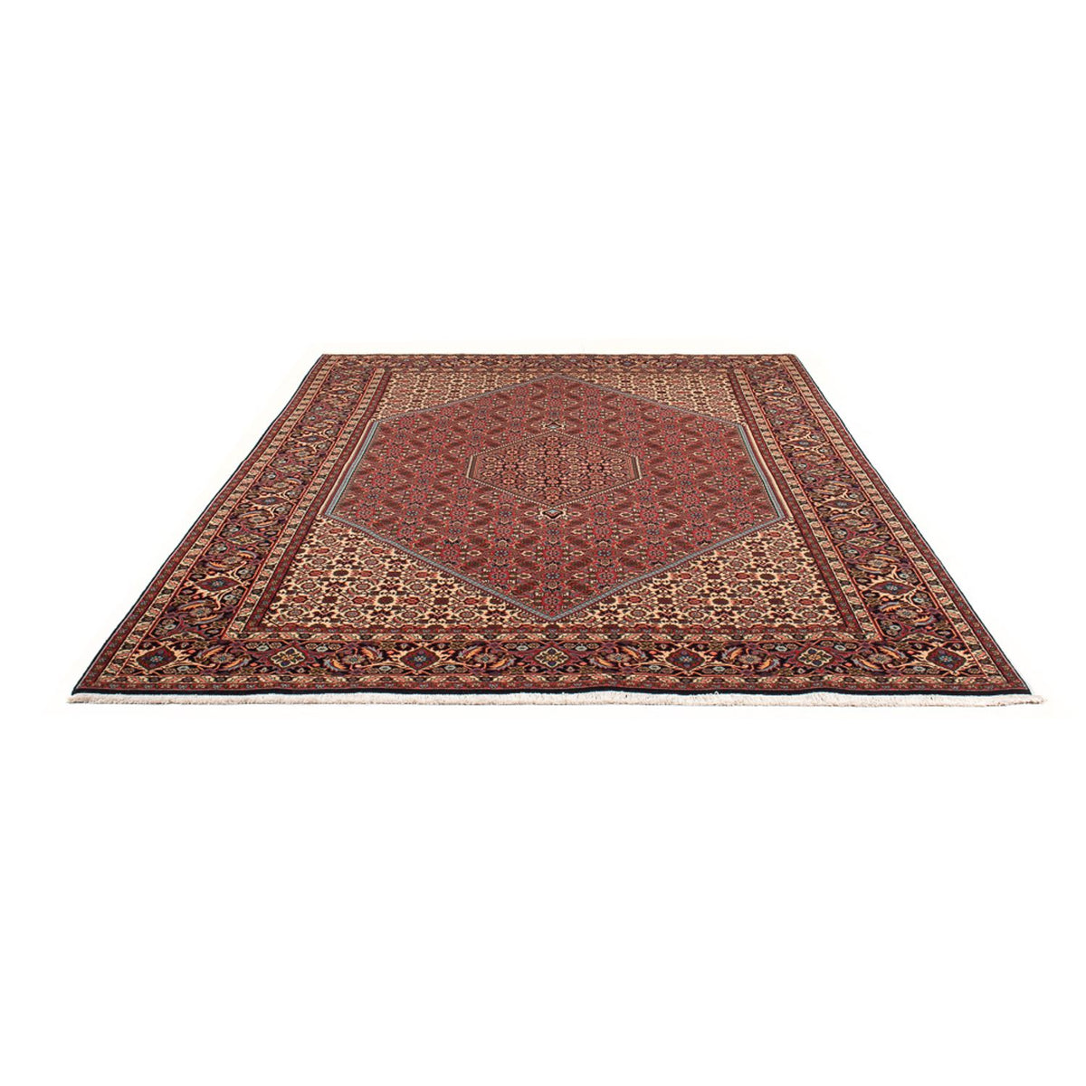 Tapis persan - Bidjar - 293 x 200 cm - rouge