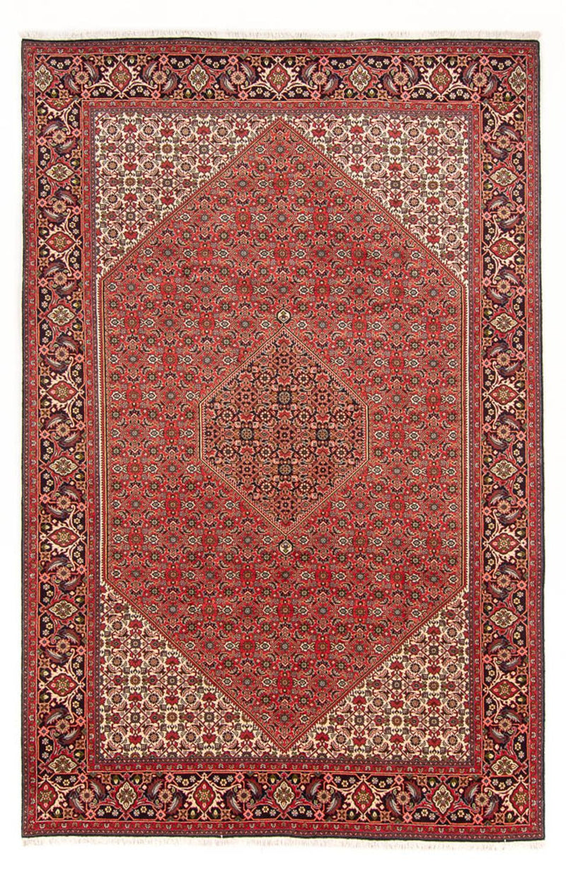 Tapis persan - Bidjar - 298 x 197 cm - rouge