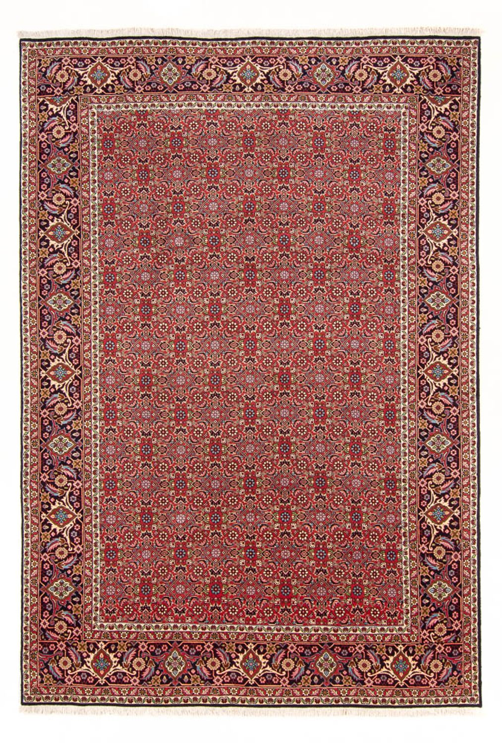 Tapis persan - Bidjar - 290 x 198 cm - rouge