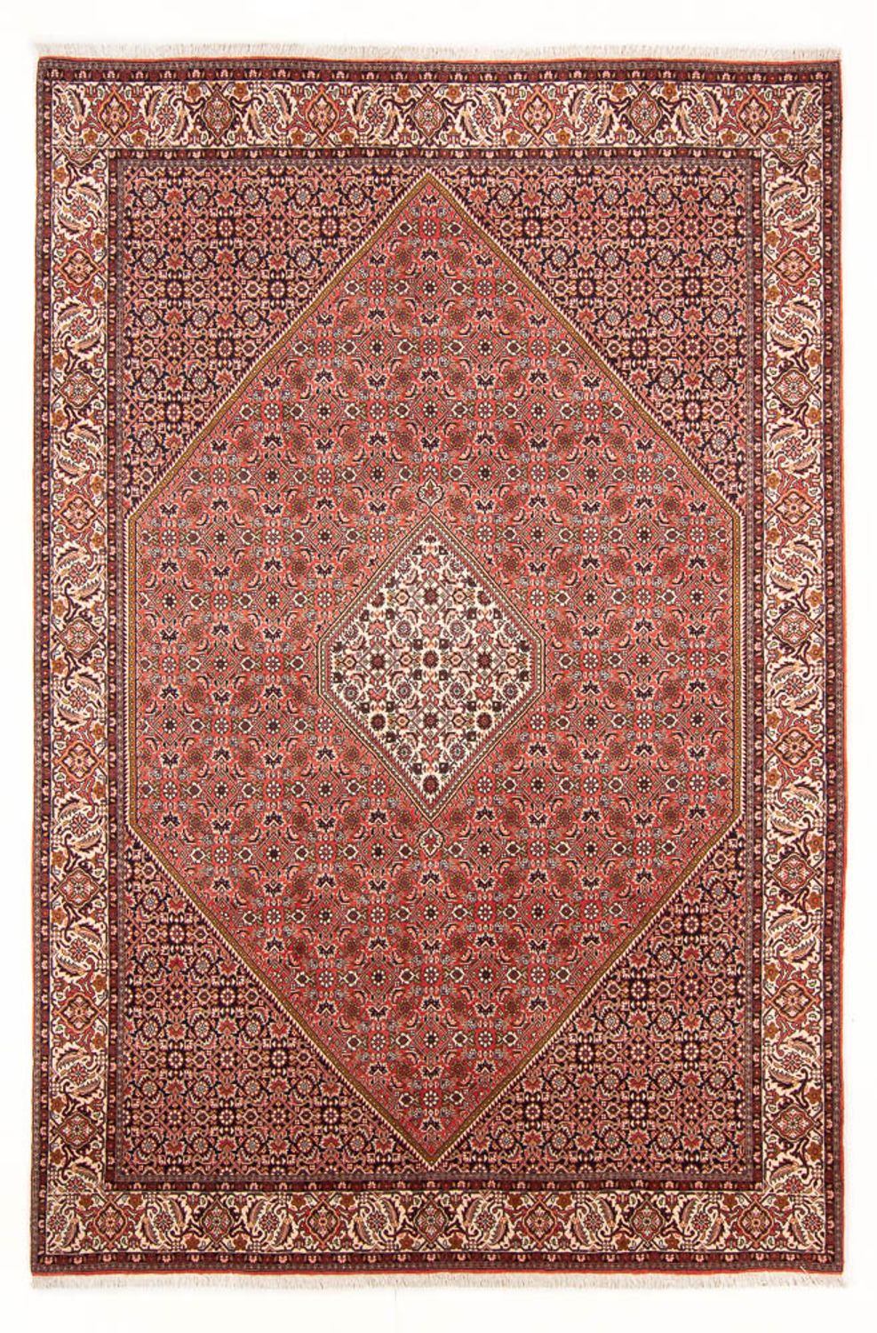 Tapis persan - Bidjar - 300 x 202 cm - rouge