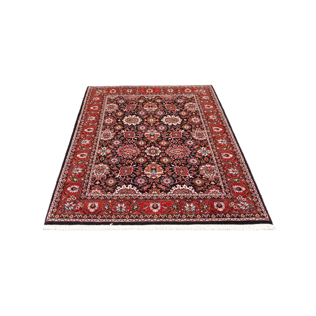 Tapis persan - Bidjar - 175 x 110 cm - bleu foncé