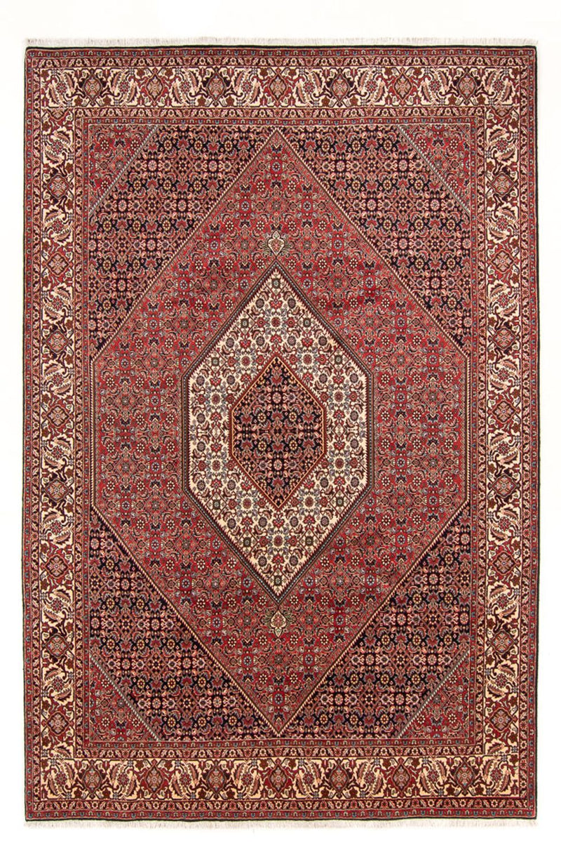 Tapis persan - Bidjar - 305 x 198 cm - rouge