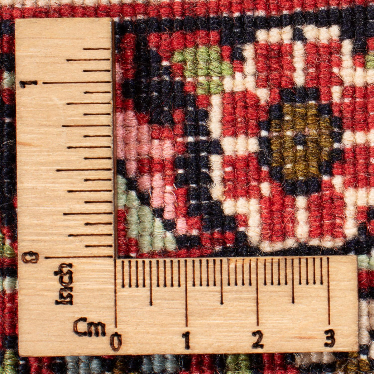 Tapis persan - Bidjar - 305 x 198 cm - rouge