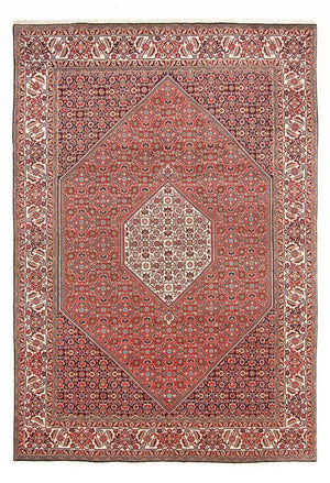 Tapis persan - Bidjar - 291 x 194 cm - rouge