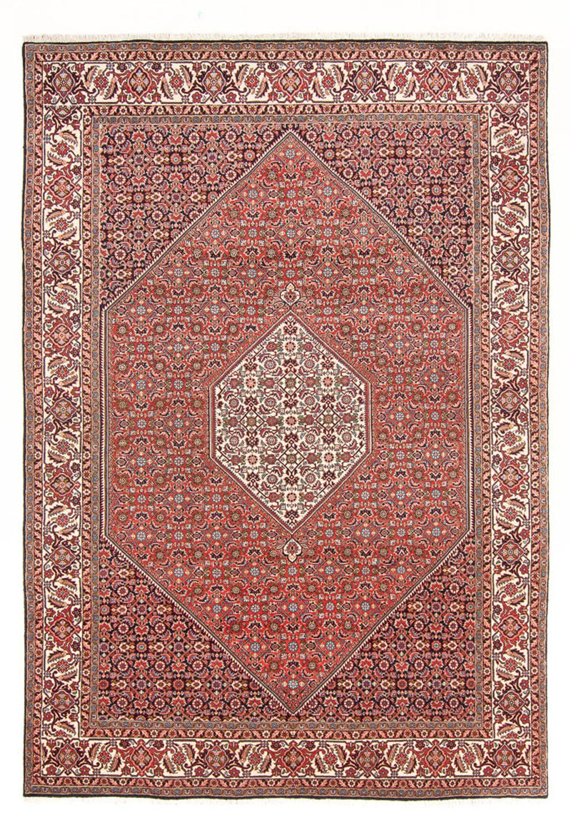 Tapis persan - Bidjar - 291 x 194 cm - rouge