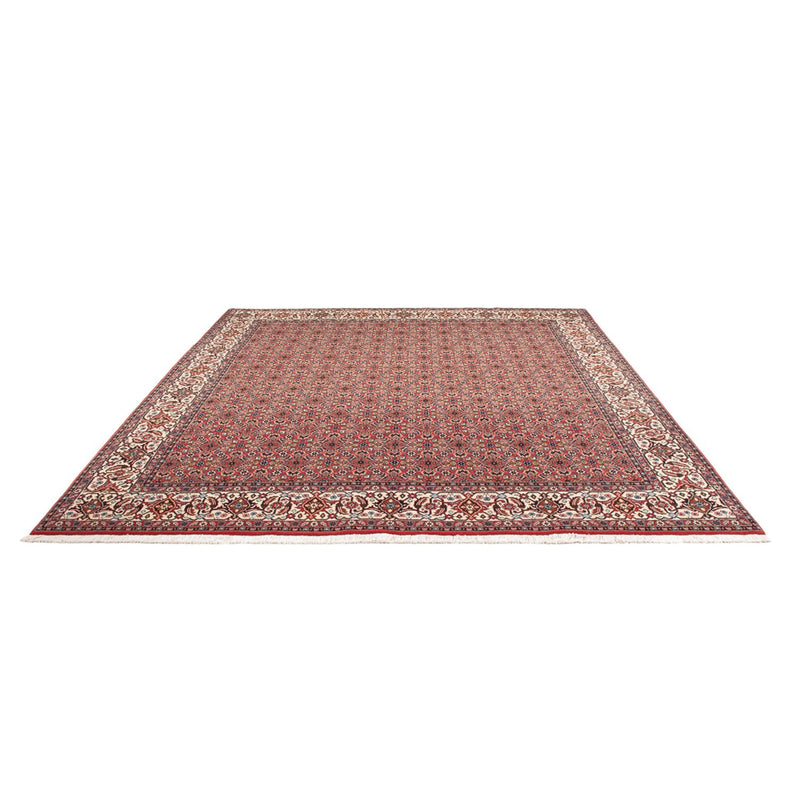 Tapis persan - Bidjar - 296 x 248 cm - rouge foncé