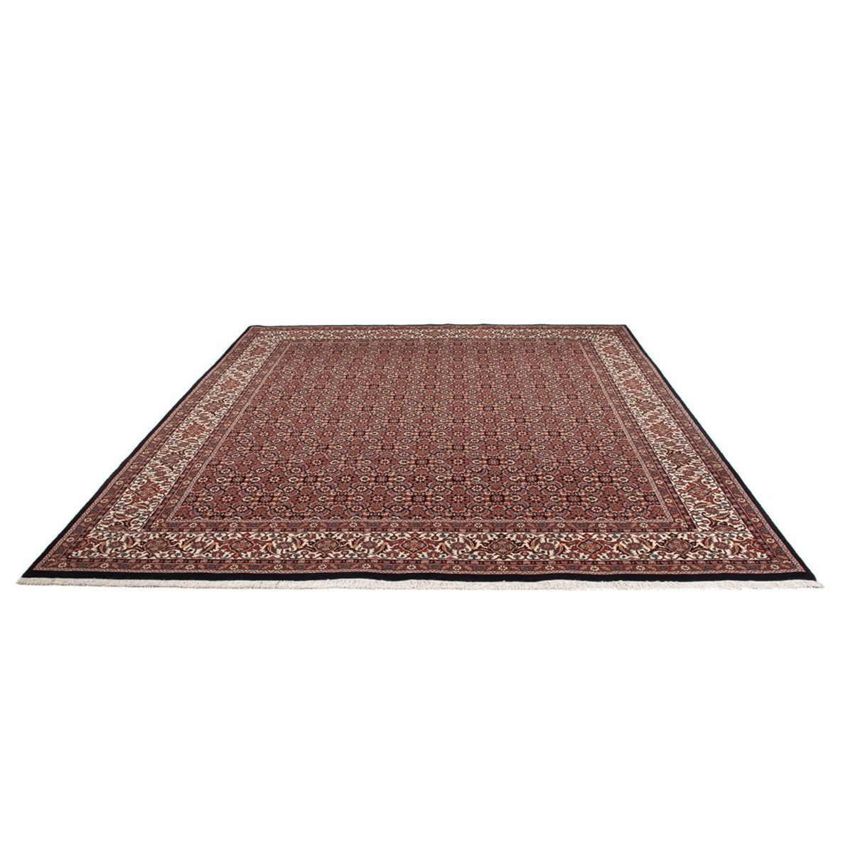 Tapis persan - Bidjar - 300 x 248 cm - bleu foncé