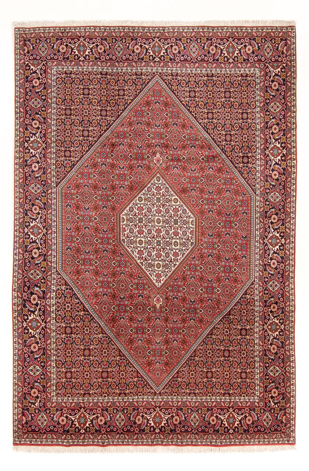 Tapis persan - Bidjar - 310 x 203 cm - rouge