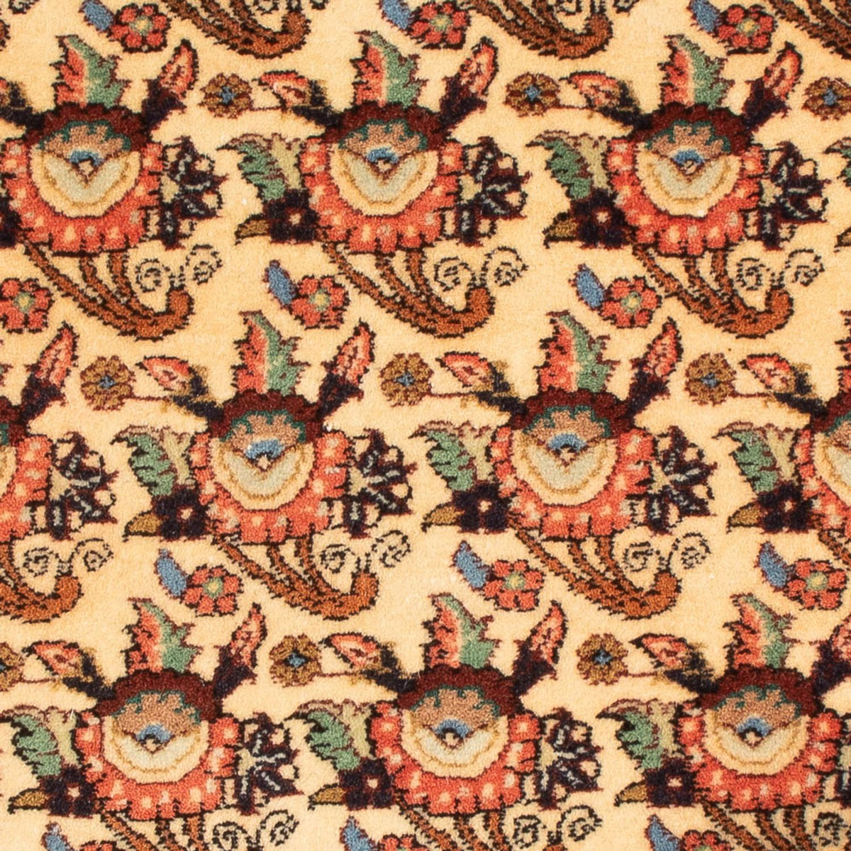 Tapis persan - Bidjar - 90 x 73 cm - crème